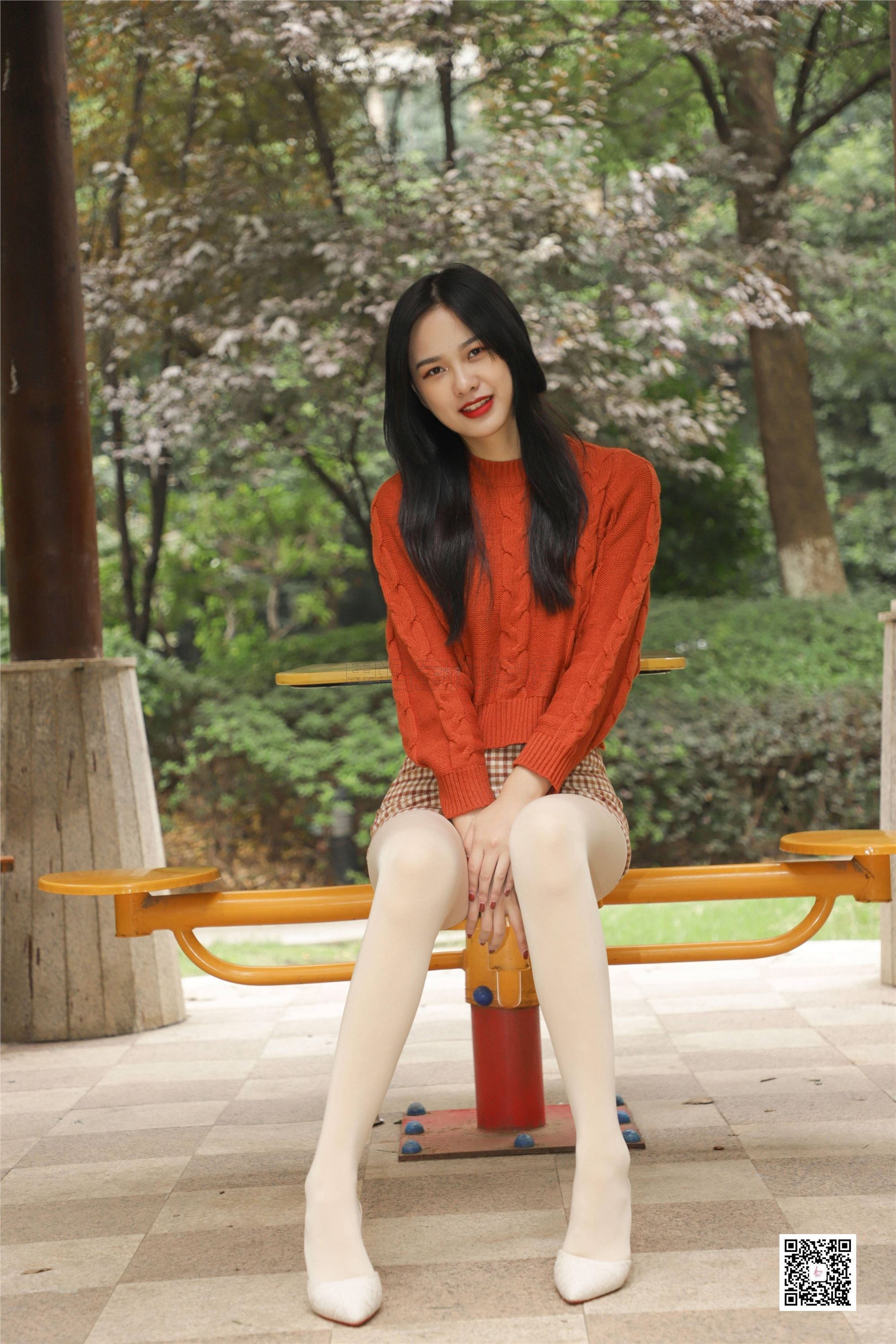 SiHua思话 SJ065 橙子 冬日公园那一缕阳光